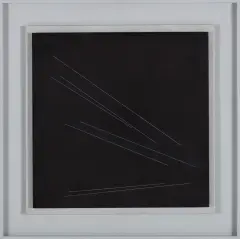 Relief nr 72 by Henryk Stażewski, 1974, akryl, płyta pilśniowa, sold Jun 2021