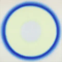 Wojciech Fangor, NJ 8, 1965, olej, płótno