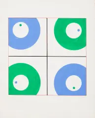 Jan Chwałczyk, 5.02.85, 1985, gwasz, papier
