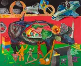 Zbigniew Gorlak, Rhinoceros, 2007-2008, akryl, płótno