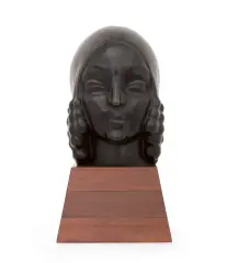 Léon Indenbaum, Angielka, 1913, brąz patynowany