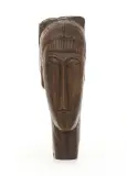 Amedeo Modigliani, Tête de jeune fille à la frange, 1911-1912, brąz patynowany (odlew 2 poł. XX w.)