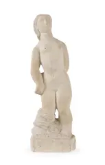 Marek Szwarc, Zakładniczka (L'otage), 1943, kamień