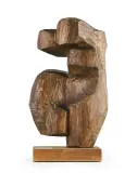 Adam Smolana, Kwintesencja kobiecości, 1962, czarna sosna