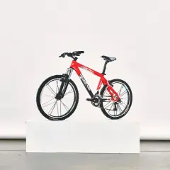 Zbigniew Libera, Hiperreal bicycle z cyklu Rzeczywistość jest płaska, 2010, akryl, tektura gruntowana farbą emulsyjną