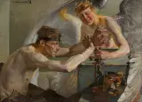 Jacek Malczewski, Jeniec i chimera, 1899 (Wyzwolenie, Niewolnik i chimera)