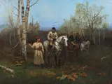 Antoni Piotrowski, Scena z Powstania Styczniowego 1863 roku