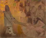 Xawery Dunikowski, La Sarabande, 1921, olej, płótno