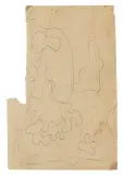 Władysław Strzemiński, Kompozycja, 1942, ołówek, papier