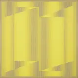 Julian Stanczak, Turn yellow, 1978, akryl, płótno