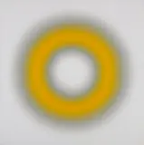 M 78 by Wojciech Fangor, 1968, olej, płótno, sold Oct 2021