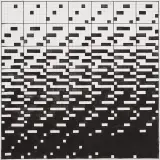Ryszard Winiarski, Dwunasta gra 7 x 7, 1999, ołówek, akryl, płótno