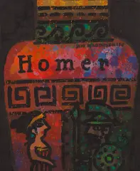 Jan Mlodozeniec, Homer, 2000, tempera, płótno