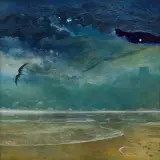 Zdzisław Beksiński, Bez tytułu, 1978, olej, płyta pilśniowa