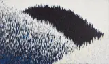 Tomasz Tatarczyk, Pejzaż, 1988, olej, papier, płótno
