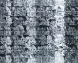 Roman Gajewski, Biały czyli czarny / White that is black, 2015, technika mieszana, druk cyfrowy, płótno