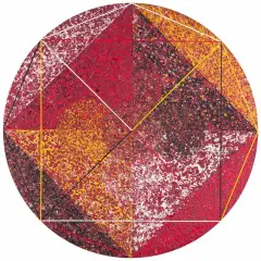 Krzysztof Gliszczyński, Geometrica de physiologian pictura, 2012, enkaustyka, pigment, płyta