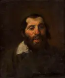 Piotr Michałowski, Portret Żyda (Głowa Żyda), olej, płótno