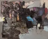Tadeusz Kantor, Informel, 1962, olej, płótno