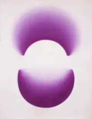 Wojciech Fangor, B 31, 1965, olej, płótno