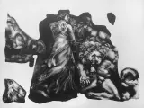 Oksana Bagriy, Pergamon V, 2014, litografia, papier