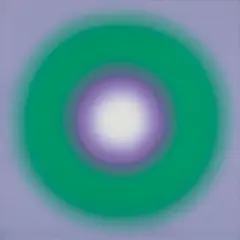 Wojciech Fangor, M 34, 1969, olej, płótno