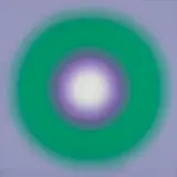 M 34 by Wojciech Fangor, 1969, olej, płótno, sold May 2022