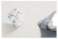 Bez tytułu by Jan Berdyszak, 1987, olej, papier, sold May 2022