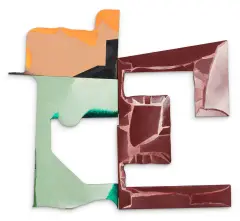 Jan Berdyszak, Reszta reszt 54, 2012, akryl, płyta pilśniowa