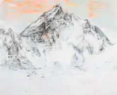K2 by Radek Szlaga, 2021, olej, płótno, sold May 2022