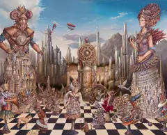 Tomasz Sętowski, Królestwo, 2014, olej, płótno