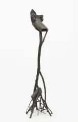 Tomasz Kawiak, Drzewo i cegły, 1988 (Drzewo życia), brąz