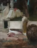 Jan Styka, Śmierć Nerona, 1904-1911 (Tak minął Neron), olej, płótno