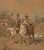 Juliusz Kossak, Dwaj drużbowie weselni