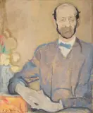 Leopold Gottlieb, Portret profesora Georges'a Bohna, 1910/1911