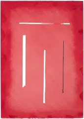 Jan Berdyszak, Po Passe-par-tout, 2003, akryl, papier