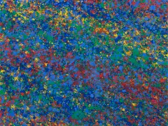 Kompozycja by Leon Tarasewicz, 2020, akryl, płótno, sold Oct 2022