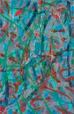 Obraz 397 by Edward Dwurnik, 2017, olej, płótno, sold Oct 2022