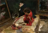 Leon Wyczółkowski, Obrazek jakich wiele, 1883, olej, płótno