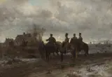 Maksymilian Gierymski, Patrol polski w 1830 roku, 1869, olej, płótno