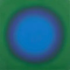 Wojciech Fangor, M 65, 1968, olej, płótno