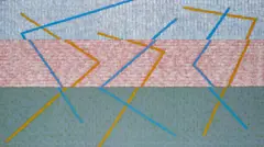 Grzegorz Mroczkowski, Trzy wejścia, 2012, płótno, tempera żółtkowa