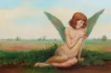 Wiosna by Wlastimil Hofman, lata 20. XX w., olej, płótno, sold Jun 2023