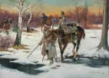 Jerzy Kossak, Odwrót spod Moskwy