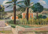 Ibiza by Zygmunt Menkes, olej, płótno, sold Jun 2023