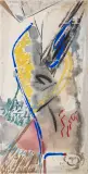 Bogusław Szwacz, Kompozycja, 1957, technika mieszana, papier