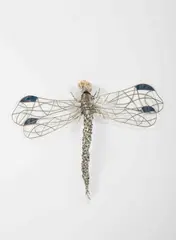 Barbara Munzer, Desdemona, 2006, nowe srebro, muszla, wypalana emalia
