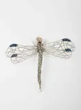 Barbara Munzer, Desdemona, 2006, nowe srebro, muszla, wypalana emalia