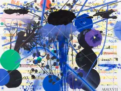 Przebodźcowanie by Ireneusz Walczak, 2017, olej, akryl, płótno, sold Jun 2023