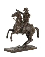 Piotr Michałowski, Napoleon na koniu, 1832-35, brąz